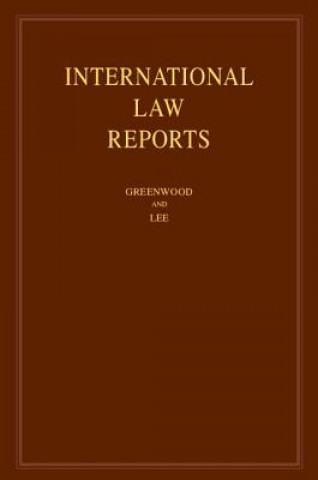 International Law Reports: Volume 178