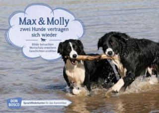 Max und Molly - zwei Hunde vertragen sich wieder. Kamishibai Bildkartenset.