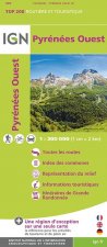 IGN Karte, Routière et Touristique Pyrénées Ouest