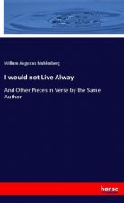 I would not Live Alway
