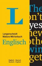 Langenscheidt Matura-Wörterbuch Englisch  - Buch mit Wörterbuch-App