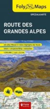FolyMaps Route des Grandes Alpes 1:250 000 Spezialkarte