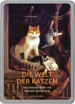 Die Welt der Katzen. 20 Postkarten