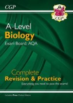 A-Level Biology: AQA Year 1 & 2 Complete Revision & Practice with Online Edition