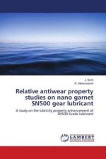 Relative antiwear property studies on nano garnet SN500 gear lubricant