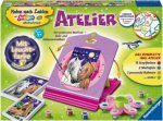 Ravensburger Malen nach Zahlen 28507 - Atelier Pferde - Kinder ab 7 Jahren