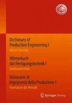 Dictionary of Production Engineering I / Worterbuch der Fertigungstechnik I / Dizionario di Ingegneria della Produzione I