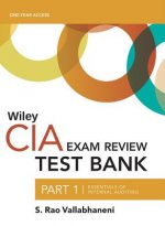 Wiley CIAexcel Test Bank 2019