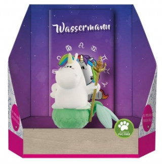 Pummeleinhorn Sammelfigur - Sternzeichen Wassermann