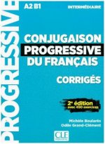 Conjugaison progressive du français, Niveau intermédiaire - 2ème édition, Corrigés