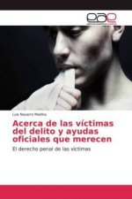 Acerca de las victimas del delito y ayudas oficiales que merecen
