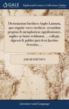 Dictionarium Suethico-Anglo-Latinum, Quo Singulae Voces Suethicae, Secundum Proprias & Metaphoricas Significationes, Anglice AC Latine Redduntur, ...