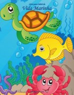 Livro para Colorir da Vida Marinha 1