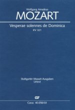 Vesperae solennes de Dominica (Klavierauszug)