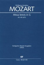 Missa brevis in G (Klavierauszug)