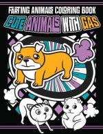Farting Animals Coloring Book: Cute Animals with Gas
