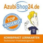 AzubiShop24.de Kombi-Paket Lernkarten Technische/-r Produktdesigner/-in