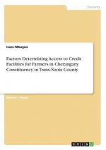 Factors Determining Access to Credit Facilities for Farmers in Cherangany Constituency in Trans-Nzoia County