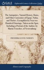 Antiquities, Natural History, Ruins, and Other Curiosities of Egypt, Nubia, and Thebes. Exemplified in Near two Hundred Drawings, Taken on the Spot, I