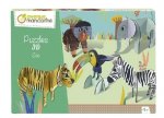 Puzzle Zirkus, Lustiger Zoo (Kinderpuzzle)