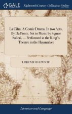 La Cifra. a Comic Drama. in Two Acts. by Da Ponte. Set to Music by Signor Salieri, ... Performed at the King's Theatre in the Haymarket