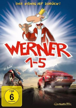 Werner 1-5 - Königsbox, 5 DVDs