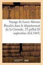 Voyage de Leurs Altesses Royales Monseigneur Le Duc Et Mme La Duchesse de Nemours