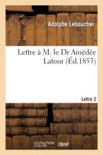 Lettre A M. Le Dr Amedee Latour. Lettre 2