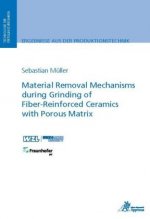 Material Removal Mechanisms during Grinding of Fiber-Reinforced Ceramics with Porous Matrix