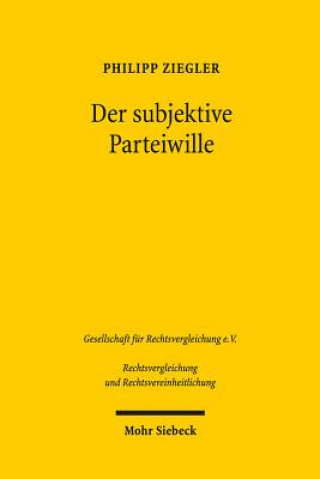 Der subjektive Parteiwille