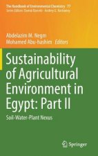 Sustainability of Agricultural Environment in Egypt: Part II
