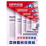 Folia do laminacji Office Products A3 303x426 mm błyszcząca 100 sztuk transparentna