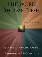 Word Made Flesh 2.0 (Distribution)