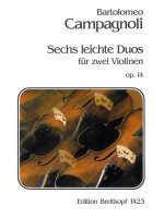 6 EASY DUETS OP14 OP14 2 VIOLINEN