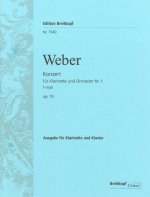 CLARINET CONCERTO NO 1 IN F MINOR OP73 O