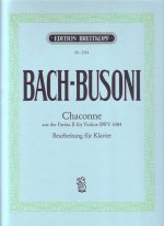 CHACONNE FROM PARTITA NO2 IN D MINOR BWV