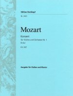 VIOLIN CONCERTO NO 1 IN BB MAJOR K 207 K