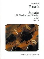 SONATA IN A MAJOR OP13 OP13 VIOLIN & PIA