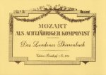 MOZART AS A EIGHTYEAROLD COMPOSER K 15A1