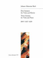 3 SONATAS BWV 10271029 BWV 10271029 VIOL