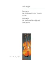 ROMANCE IN G MAJOR ARRANGED FOR CELLO &