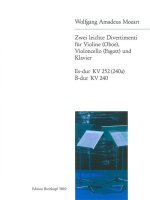 2 EASY DIVERTIMENTI VIOLINE OBOE VIOLONC