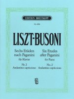 6 ETUDES AFTER PAGANINI KLAVIER