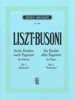 6 ETUDES AFTER PAGANINI KLAVIER