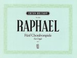 5 CHORALE PRELUDES OP1 OP1 ORGEL