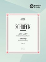 10 LIEDER OP44 OP44 MITTLERE STIMME KLAV