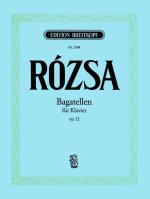 BAGATELLES OP12 OP12 KLAVIER