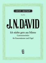 ICH STUERBE GERN AUS MINNE SOPRAN ORGEL