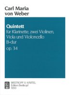 QUINTET IN BB MAJOR OP34 OP34 CLARINET 2