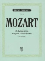 36 CADENZAS FOR HIS OWN PIANO CONCERTOS